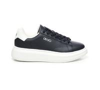 Liu Jo, ,Shoes ,Uomo ,Blu ,44 EU Sneakers in Pelle Blu con Suola Spessa