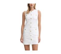 Liu Jo - Short Dress with Logo Buttons - - Dresses - Donna - Bianco - M