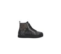 Liu Jo Silvia 69 Mid, Sneaker Donna Alta in Pelle con Logo all Over