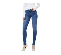 Liu Jo Jeans Liu Jo da Donna, Modello Skinny a Vita Alta, in Cotone, Colore Denim Blu Blu den.Blue Dk.Surprise