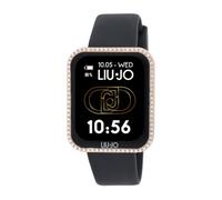 Liu Jo - Smartwatch da donna in Gomma - Mini Slim SWLJ168 - Display da 1.65" Amoled - Compatibilità con iOS e Android - Funzione Fitness - Chiamata vocale tramite dispositivo - Impermeabile IP67