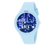 Liu Jo Smartwatch Voice Paint Unisex Touchscreen in gomma acquamarina