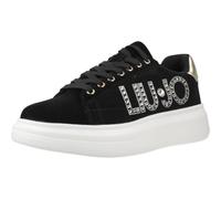 LIU JO Sneaker Babol (Black/Light Gold BF5059 PX002, Sistema Taglie Calzature EU, Adulto, Donna, Numero, Media, 36)