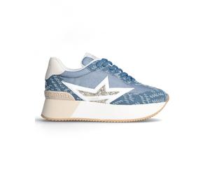 Liu Jo Sneaker Dreamy 03 Pelle Scamosciata Azzurro