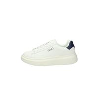 Sneakers Uomo Liu-Jo 7B4027PX474 in Pelle White/Black Modello Casual. Una Calzatura Comoda Adatta per Tutte Le Occasioni. Primavera Estate. EU 43
