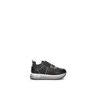 Liu Jo Sneakers Bambina Nero Pelle Naturale, Tessuto