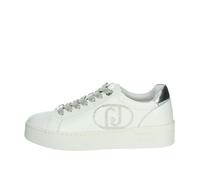 Sneakers Bianche con Logo Gioiello (Bianco, Sistema Taglie Calzature EU, Adulto, Numero, Media, 37)
