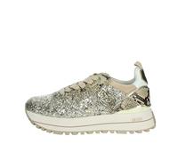 Liu Jo Scarpe Maxi Wonder 01 Sneakers Donna Pelle Beige 38