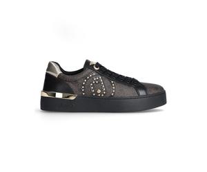 Liu Jo Sneakers Casual Silvia 92 Ecopelle Marrone Scuro Nero