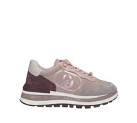 Liu Jo Sneakers Donna Modello Amazing 20 con Tomaia in Pelle Scamosciata e Tessuto, Suola in Gomma, Colore Mauve