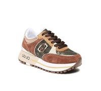 Liu Jo Sneakers Maxi Wonder 20 Pelle Marrone