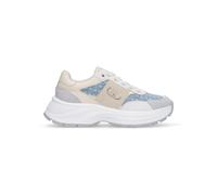 Liu Jo Sneakers Pelle Donna Eva 02 Multicolore Sabbia Denim