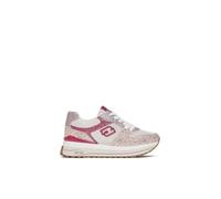 Liu Jo Sneaker bassa Maxi Wonder 98 beige chiaro/rosa/rosa scuro/argento Donna 38