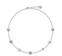 Liu jo Steel da donna Collana con crystals Icones LJ3175