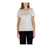 Liu Jo - Stilosa maglietta in cotone stampato - - Tops - Donna - Bianco - L