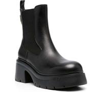 Liu Jo Scarpe Donna, Modello Stivali Anfibi CARRIE 19 - ANKLE SF3057PX241, Realizzate in Pelle Sintetica. Nero