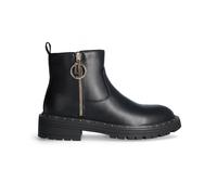 Liu Jo Stivali Ankle Boot Spreading Black Ecopelle Nero