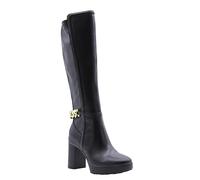 Liu Jo Stivali in Pelle Alti c/Catena Now 38 Nero 22222, 36