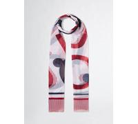 LIU JO Stola con stampa 70 x 180 cm Non definito M9360 ST. STRIP. ROSSO PO