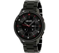 Smartwatch Uomo LIU JO LUXURY VOICE SWLJ076 Bracciale Acciaio Nero Touchscreen