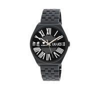 Liu Jo SWLJ185 Smartwatch Voice Slim Man 2.0 Nero | Cassa 45 mm, Cardiofrequenzimetro, Conta Passi, Movimento Smartwatch, Uomo