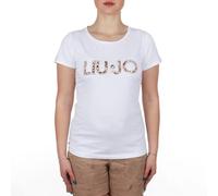 T-Shirt Donna Liu Jo Bianco/Animalier ES25LJ21 VA5154 JS003 M