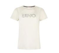 Liu Jo - T-shirt con strass - - Tops - Donna - Bianco - L