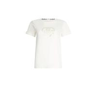 Liu Jo T-Shirt Donna (IT, Testo, M, Regular, Regular, Bianco Latte E26LJ38 TF5163 JS923 M9807)