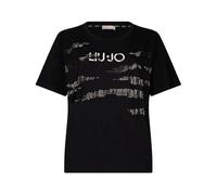 Liu Jo - T-shirt ECS Moda M/C - - Tops - Donna - Nero - S