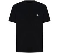 LIU JO - T-shirt nera con mini logo per uomo