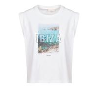 Liu Jo T-Shirt Senza Maniche con Stampa MA4332J5003 Turchese