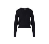 Liu Jo - Tf6080 Ms63L Maglia a coste - - Knitwear - Donna - Nero - M