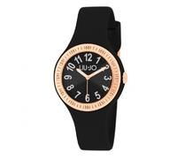 LIU JO TLJ1938 FRIENDLY OROLOGIO DONNA NERO ROSE' 34mm LIST. 49€ SOTTOCOSTO