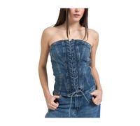 Liu Jo - Top bustier - - Blouses & Shirts - Donna - Blu - S