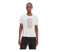 Liu Jo, ,Tops ,Donna ,Bianco ,M T-shirt con stampa cane e gatto