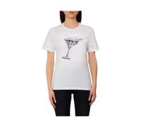 Liu Jo, ,Tops ,Donna ,Bianco ,S T-shirt stampata