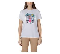 Liu Jo, ,Tops ,Donna ,Bianco ,XS T-shirt a Maniche Corte