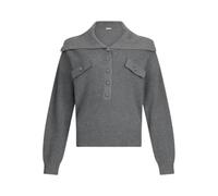 Liu Jo, ,Tops ,Donna ,Grigio ,S Maglia con maxi collo