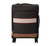 Liu Jo - Trolley Monogram Jacquard - - Suitcases - Donna - Marrone - ONE SIZE