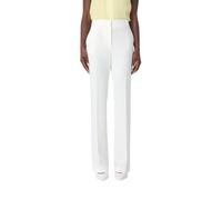 Liu Jo, ,Trousers ,Donna ,Bianco ,S Pantaloni in tessuto tecnico stretch