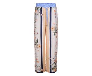 Liu Jo, ,Trousers ,Donna ,Multicolore ,S Pantaloni Twill Stampati