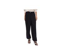 Liu Jo, ,Trousers ,Donna ,Nero ,M Pantaloni con doppio cintone Liu Jo