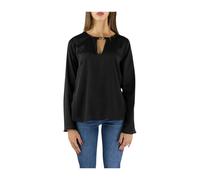 Liu Jo - Tunichetta Ampia con Polsini Svasati - - Blouses & Shirts - Donna - Nero - L