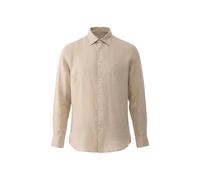 Liu Jo Uomo Camicia Manica Lunga QA6204T4359 Lino Beige Scuro 40