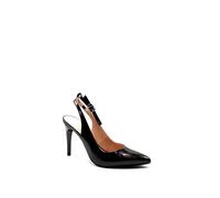 Liu.Jo Vickie 135 - Sling Back Patent Butt Donna Nero 37 Taglia Europea : 37