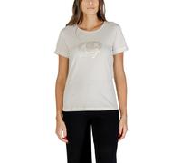 Liu Jo White Cotton T-Shirt - IT38|XS