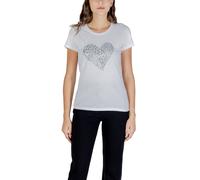 Liu Jo White Cotton T-Shirt - IT40|S