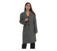 Liu Jo - Wool Blend Herringbone Coat - - Coats - Donna - Grigio - M