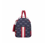 LIU JO Zaino jacquard comodo, pratico e capiente con chiusura zip. Possiede due tasche interne di cui una con zip ed una frontale. Spallacci regolabili ed un portamonete removibile 26 x 13 x 30 cm Non