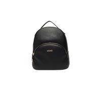 LIU JO Zaino comodo, pratico e capiente con chiusura zip. Possiede due tasche interne di cui una con zip ed una tasca frontale con zip. Presenta spallacci comodi e regolabili con fibietta e manico sup